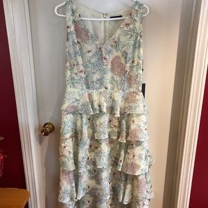 Tommy Hilfiger Sleeveless Tiered Dress, Size 10
